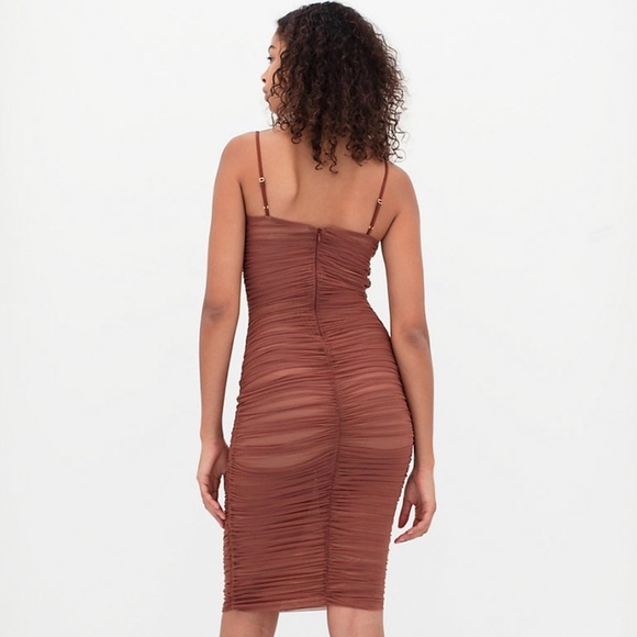 Aritzia Dresses & Skirts - NWT Aritzia Ruched Mesh Dress